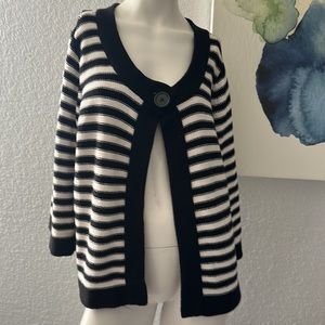 Croft & Barrow Stripped cardigan